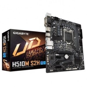 Motherboard GIGABYTE H510M H, DDR4, 64 GB, Intel, LGA 1200