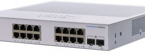 Switch CISCO CBS250-16P-2G-NA , Blanco, 16