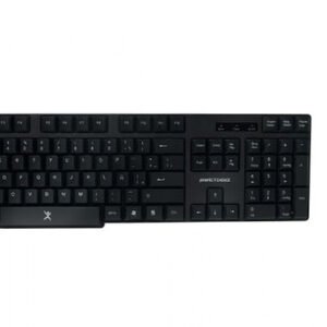 Kit de Teclado y Mouse PERFECT CHOICE , Estándar, Negro, 10 m, 1600 DPI