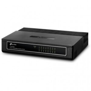 Switch TP-LINK TL-SF1016D DE 16 Puertos Negro